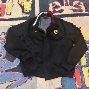 Collectors Tommy Hilfiger Cashmere Bomber Jacket Ferrari Formula 1 2000 Champs